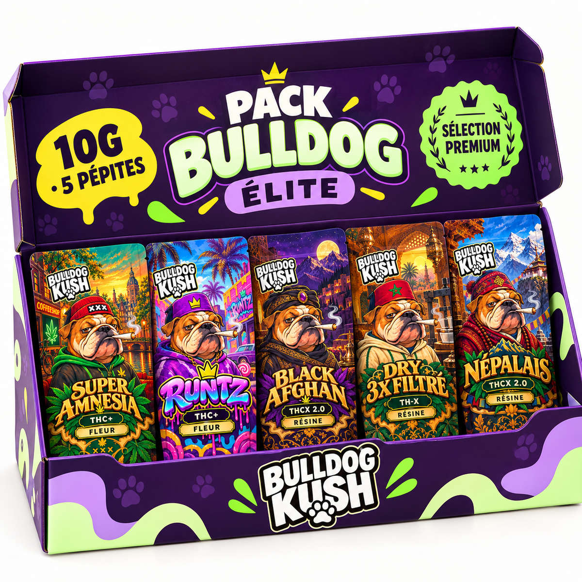 Pack Bulldog Élite — 10G
