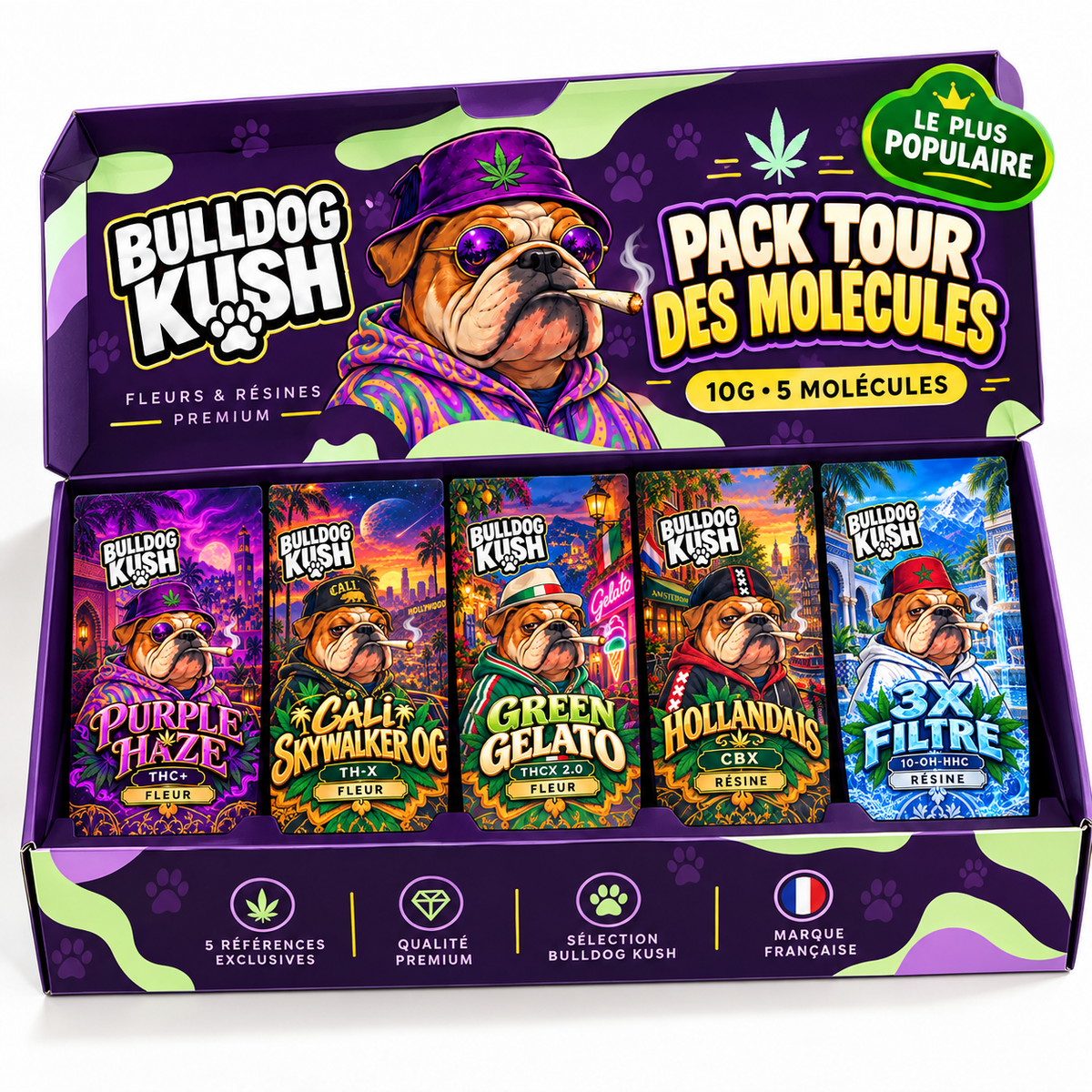 Pack Tour de las Moléculas — 10G